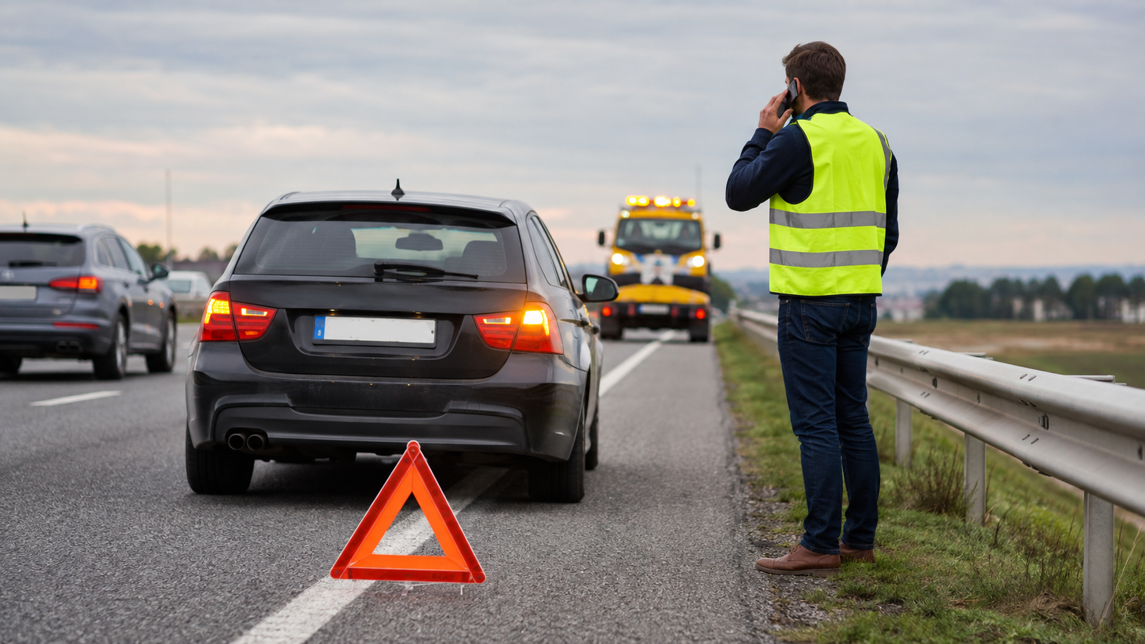 Acil Yol Yardım: Yolda Kalınca Uygulanacak 9 Güvenli Adım