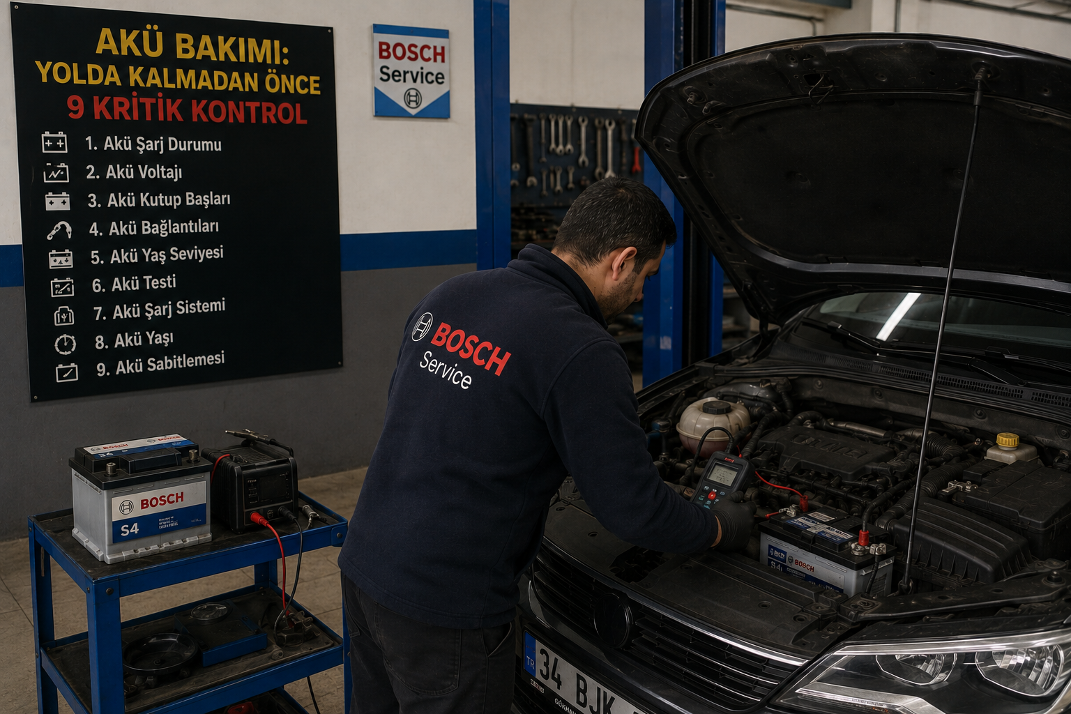 Akü Bakımı: Yolda Kalmadan Önce 9 Kritik Kontrol