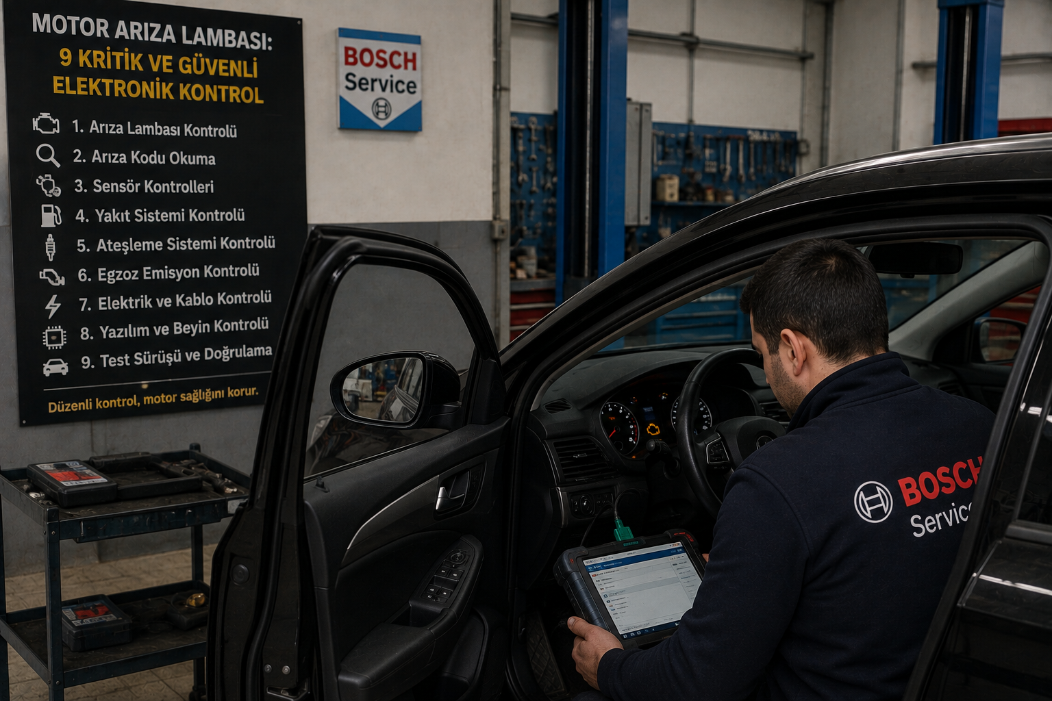 Motor Arıza Lambası: 9 Kritik ve Güvenli Elektronik Kontrol